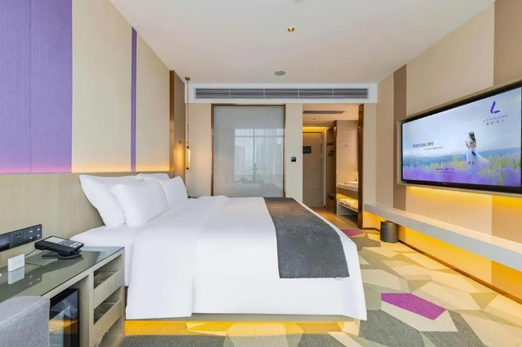 Bed in Lavande Hotel Dongguan City Hall Guomao
