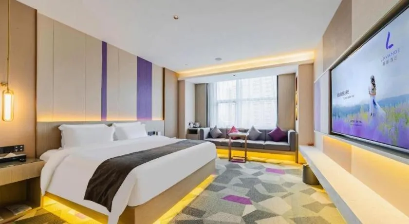 Bed in Lavande Hotel Dongguan City Hall Guomao