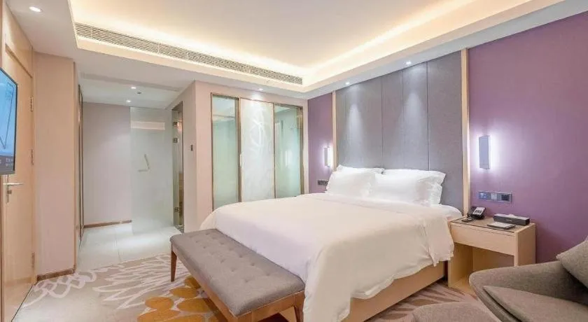 Bed in Lavande Hotel Dongguan Shijie Jiarong Shopping Plaza Liuhua Metro Station