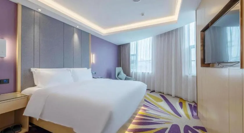 Bed in Lavande Hotel Dongguan Shijie Jiarong Shopping Plaza Liuhua Metro Station