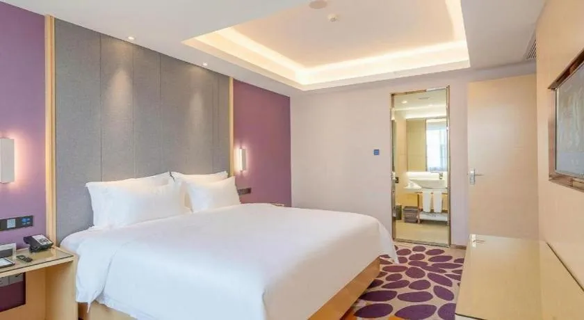 Bed in Lavande Hotel Dongguan Shijie Jiarong Shopping Plaza Liuhua Metro Station