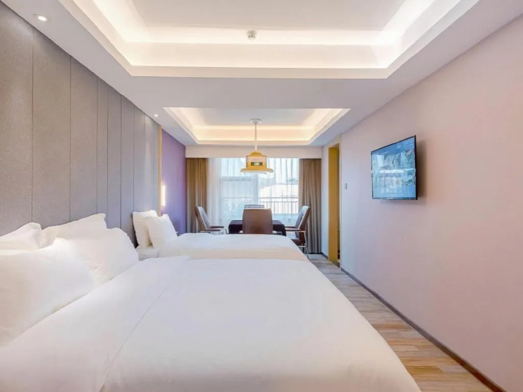 Bed in Lavande Hotel Dongguan Shijie Jiarong Shopping Plaza Liuhua Metro Station