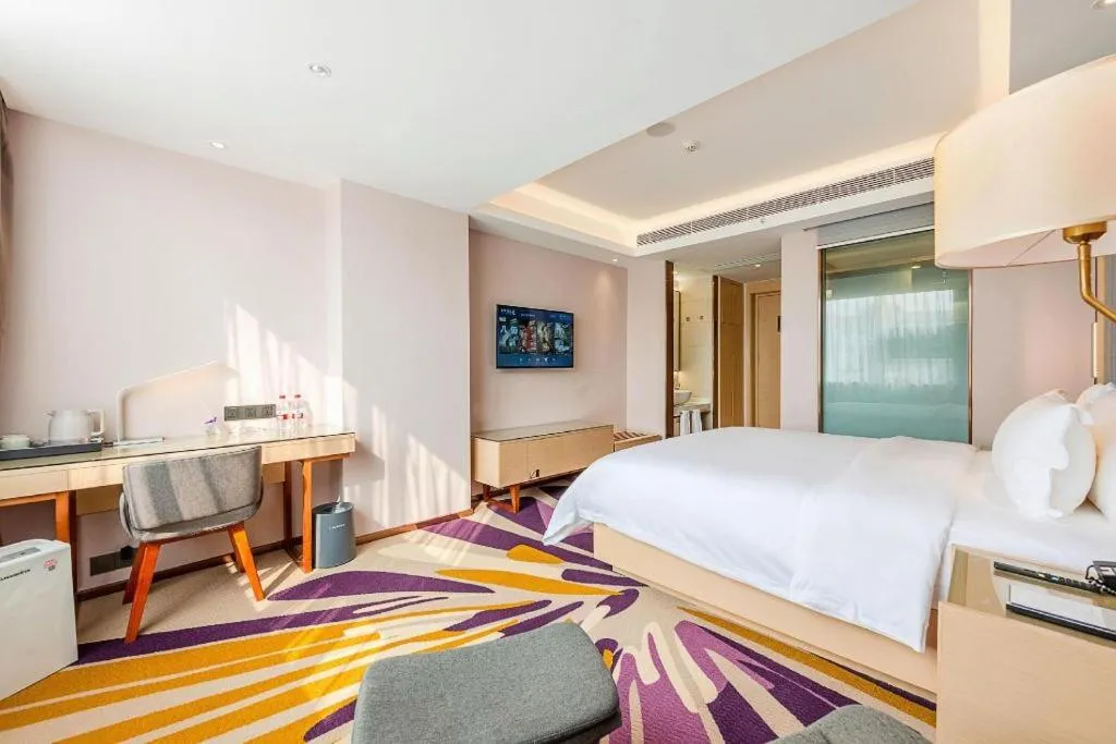 Bed in Lavande Hotel Dongguan Shijie Jiarong Shopping Plaza Liuhua Metro Station