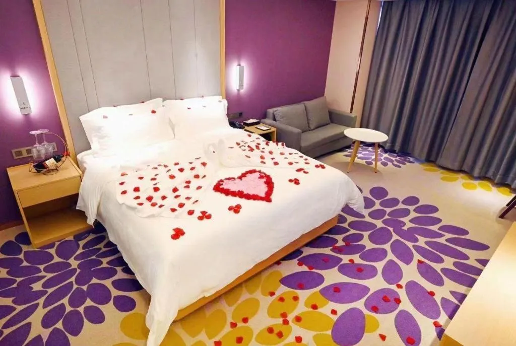 Bed in Lavande Hotel Dongguan Shijie Jiarong Shopping Plaza Liuhua Metro Station