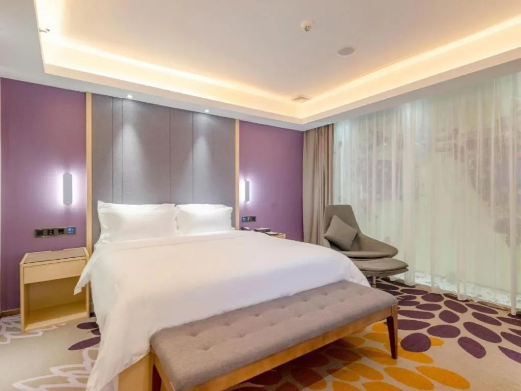 Bed in Lavande Hotel Dongguan Shijie Jiarong Shopping Plaza Liuhua Metro Station
