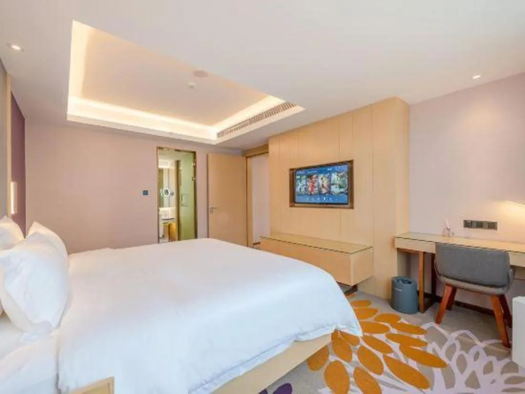 Bed in Lavande Hotel Dongguan Shijie Jiarong Shopping Plaza Liuhua Metro Station