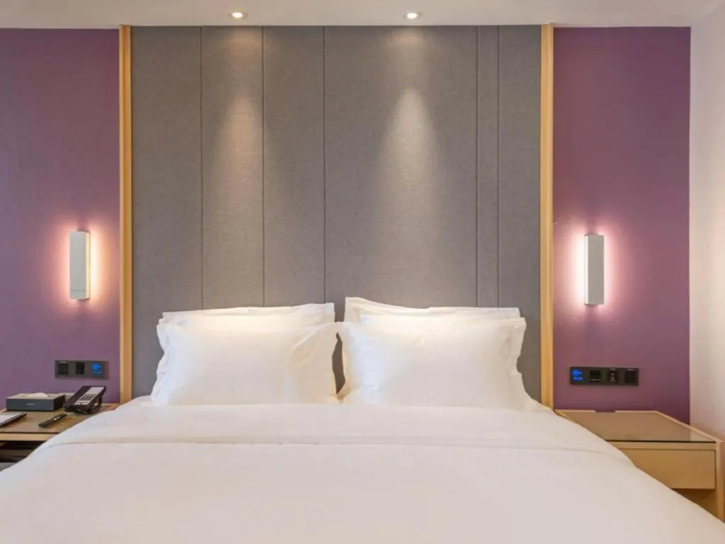 Bed in Lavande Hotel Dongguan Shijie Jiarong Shopping Plaza Liuhua Metro Station