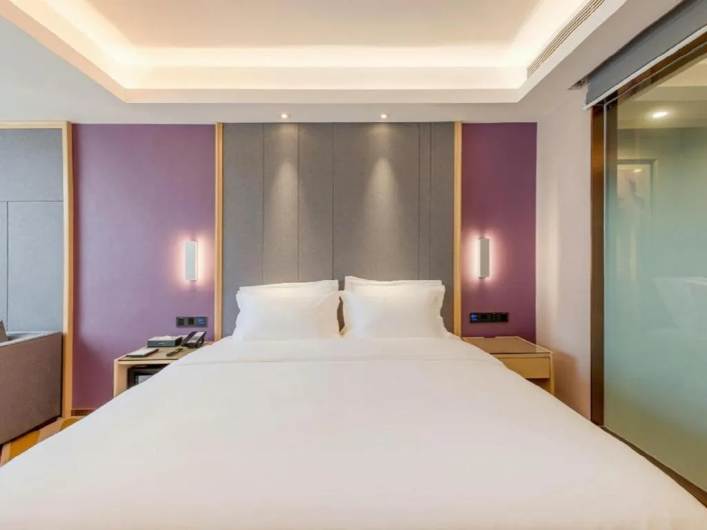 Bed in Lavande Hotel Dongguan Shijie Jiarong Shopping Plaza Liuhua Metro Station