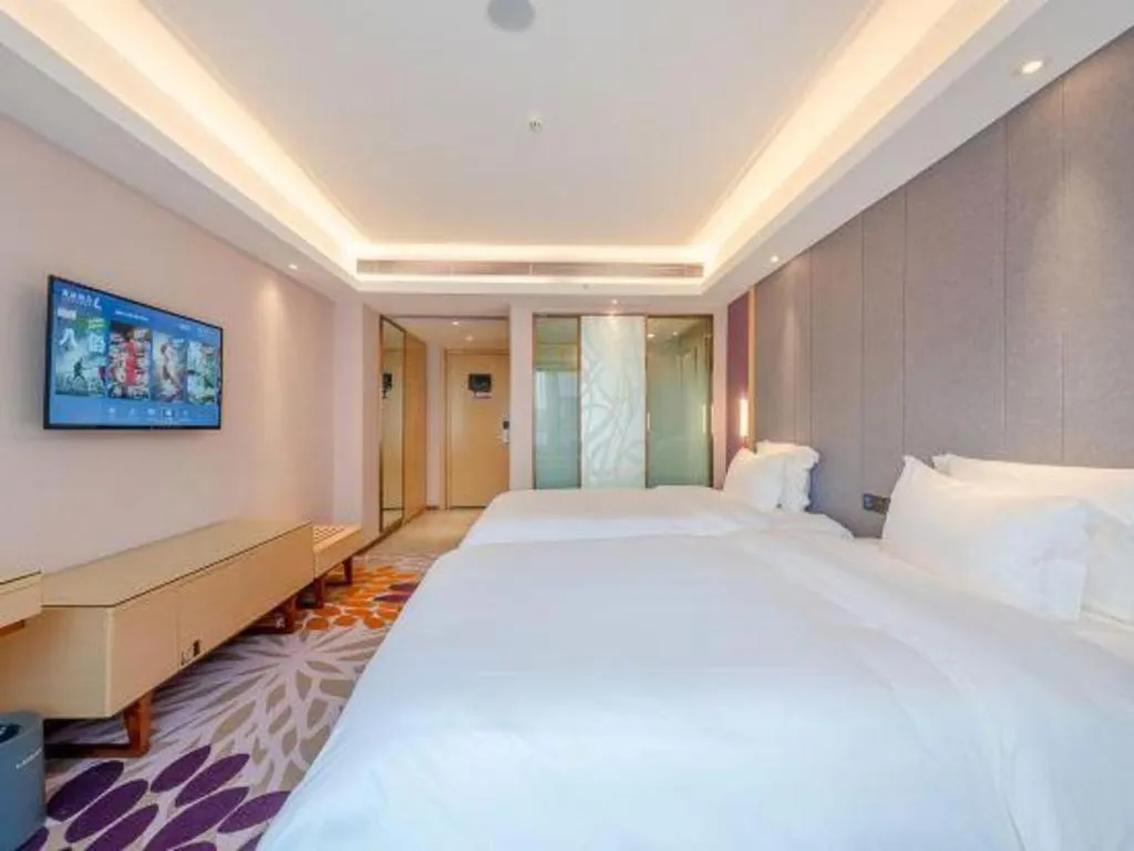 Bed in Lavande Hotel Dongguan Shijie Jiarong Shopping Plaza Liuhua Metro Station
