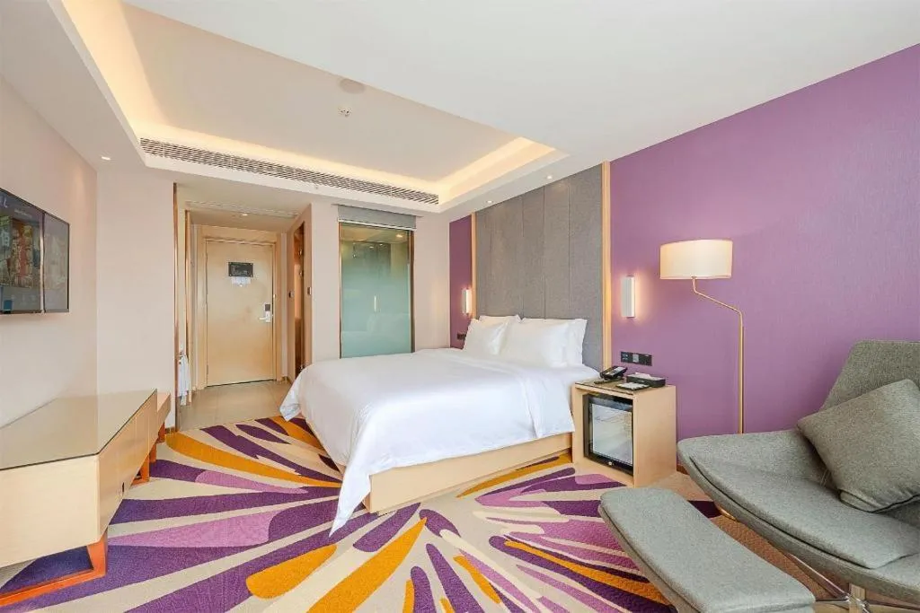 Bed in Lavande Hotel Dongguan Shijie Jiarong Shopping Plaza Liuhua Metro Station
