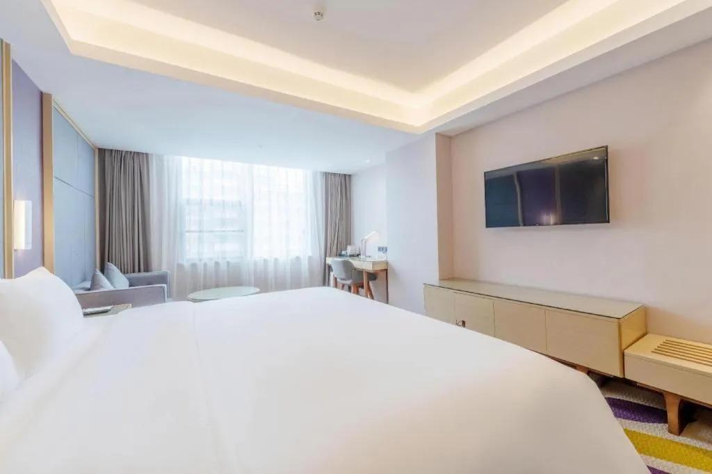 Bed in Lavande Hotel Dongguan Shijie Jiarong Shopping Plaza Liuhua Metro Station
