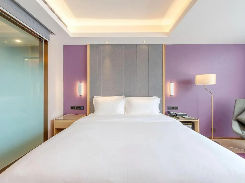Bed in Lavande Hotel Dongguan Shijie Jiarong Shopping Plaza Liuhua Metro Station