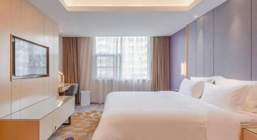 Bed in Lavande Hotel Dongguan Shijie Jiarong Shopping Plaza Liuhua Metro Station
