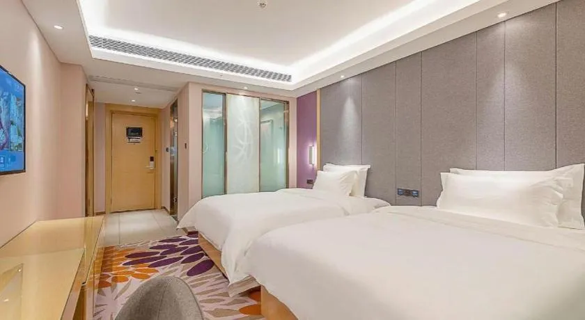 Bed in Lavande Hotel Dongguan Shijie Jiarong Shopping Plaza Liuhua Metro Station