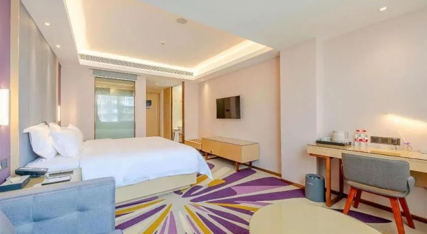 Bed in Lavande Hotel Dongguan Shijie Jiarong Shopping Plaza Liuhua Metro Station