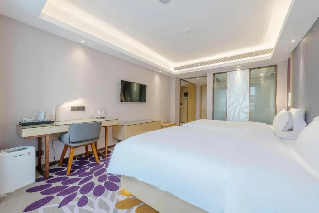 Bed in Lavande Hotel Dongguan Shijie Jiarong Shopping Plaza Liuhua Metro Station