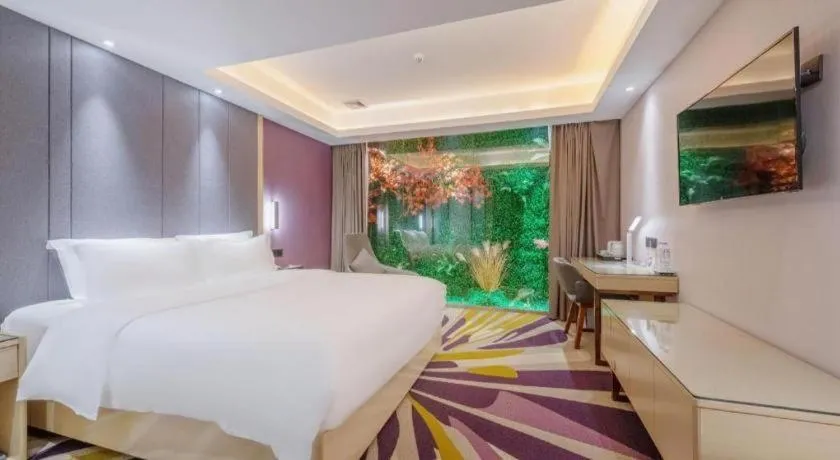 Bed in Lavande Hotel Dongguan Shijie Jiarong Shopping Plaza Liuhua Metro Station