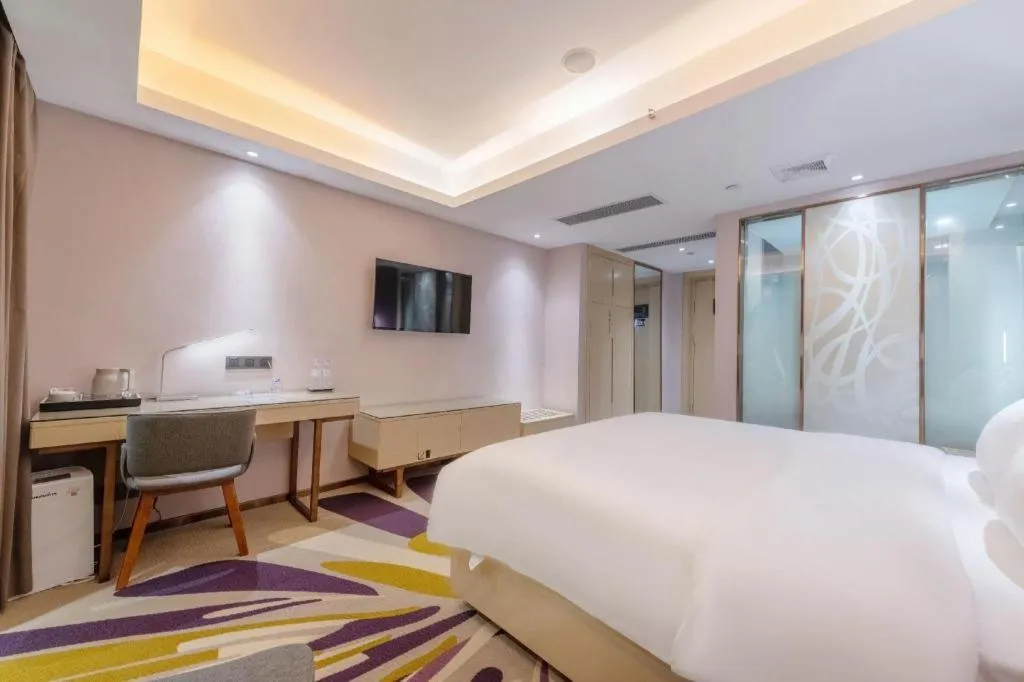 Bed in Lavande Hotel Dongguan Shijie Jiarong Shopping Plaza Liuhua Metro Station