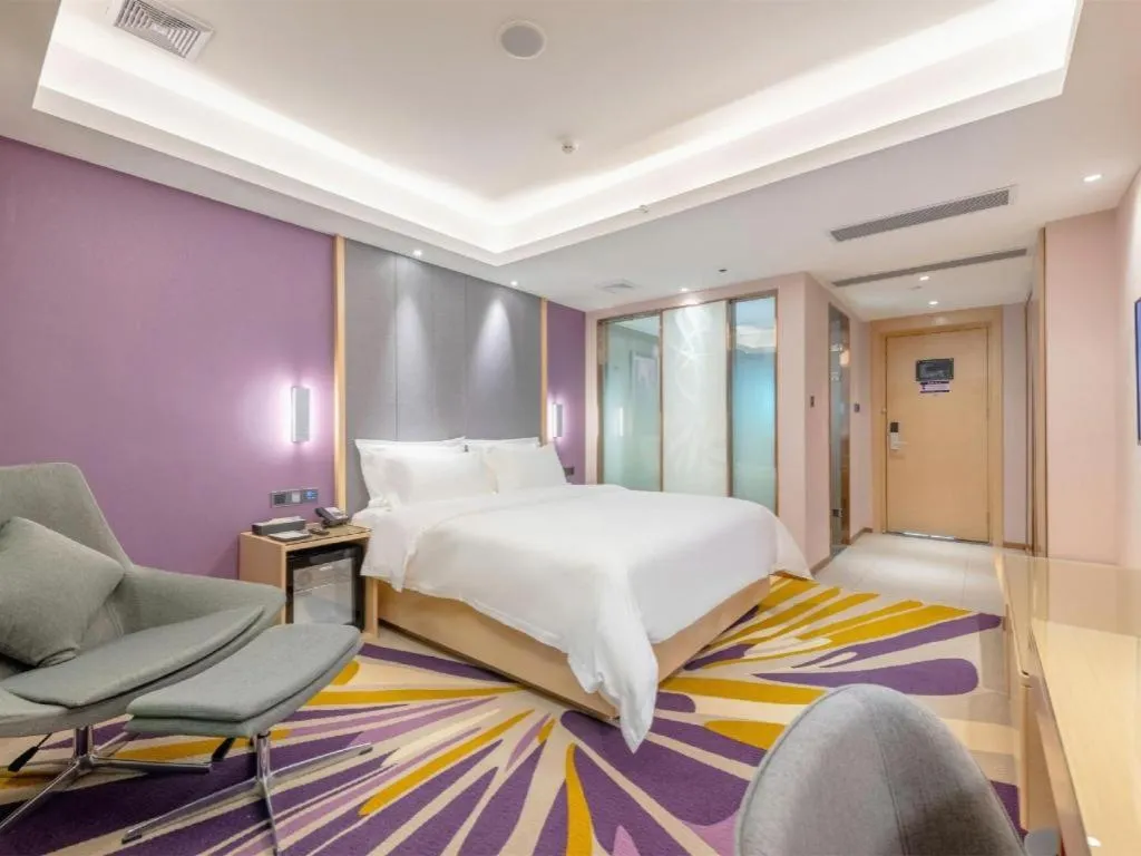 Bed in Lavande Hotel Dongguan Shijie Jiarong Shopping Plaza Liuhua Metro Station