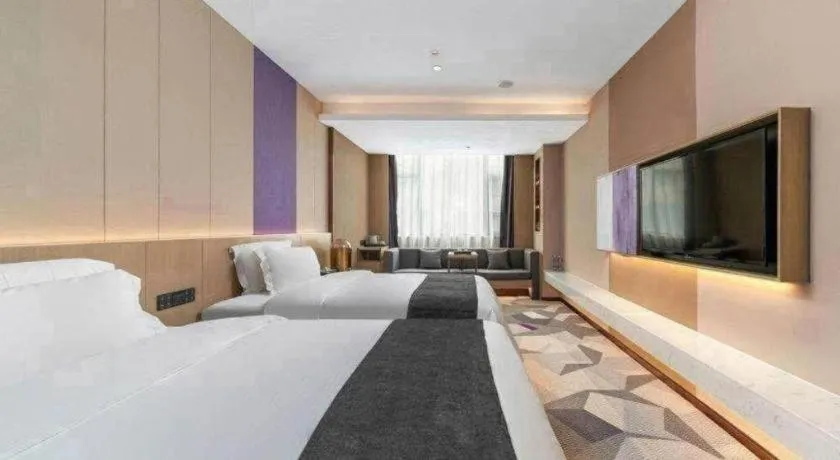 Bed in Lavande Hotel Chaozhou Fortune Center Lin Street