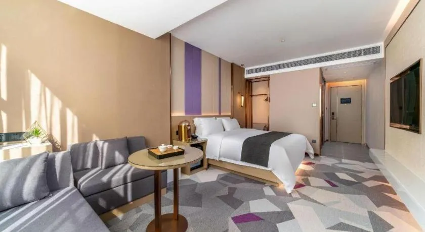 Bed in Lavande Hotel Chaozhou Fortune Center Lin Street