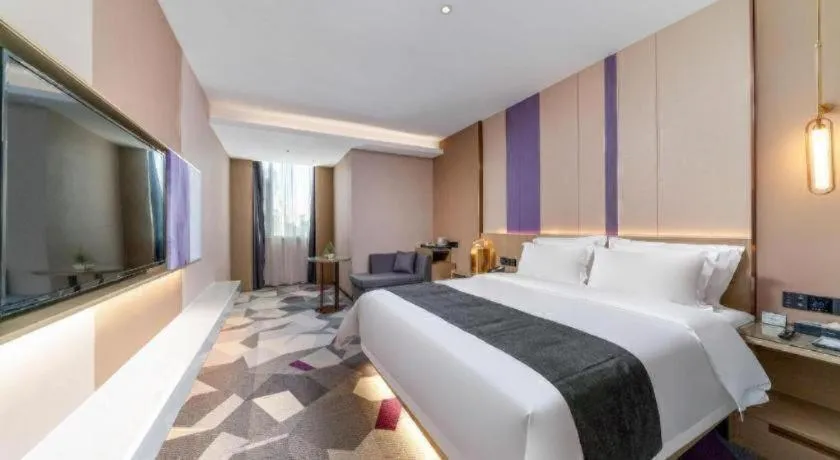 Bed in Lavande Hotel Chaozhou Fortune Center Lin Street