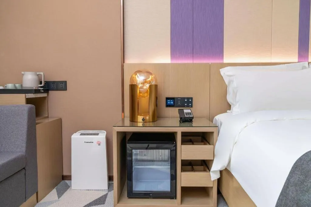 Bed in Lavande Hotel Chaozhou Fortune Center Lin Street