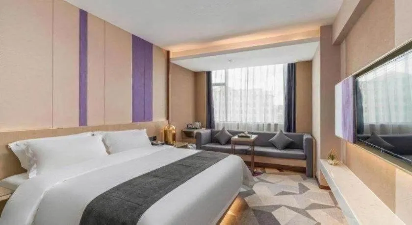 Bed in Lavande Hotel Chaozhou Fortune Center Lin Street
