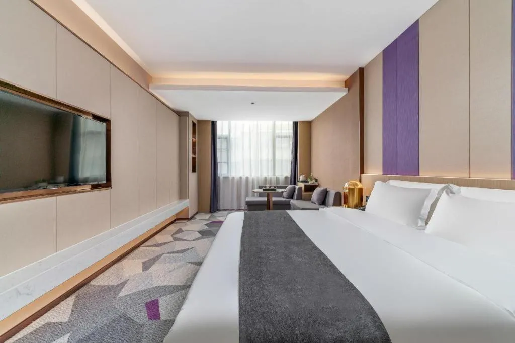 Bed in Lavande Hotel Chaozhou Fortune Center Lin Street