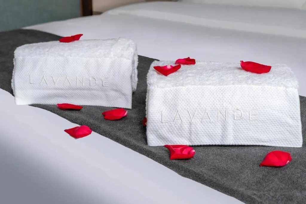 Bed in Lavande Hotel Chaozhou Fortune Center Lin Street