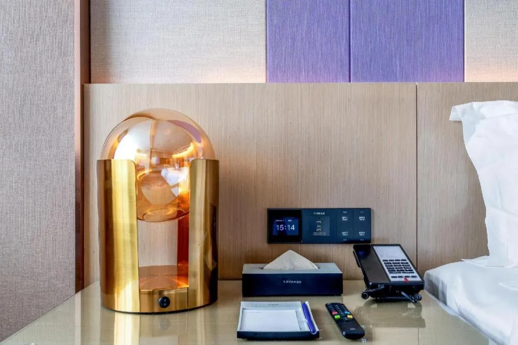 Bed in Lavande Hotel Chaozhou Fortune Center Lin Street