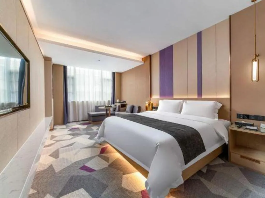 Bed in Lavande Hotel Chaozhou Fortune Center Lin Street