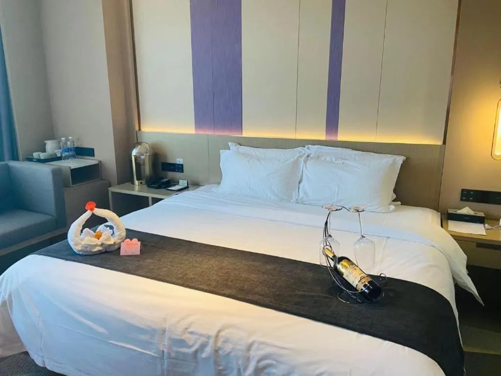 Bed in Lavande Hotel Wuxi East Railway Station