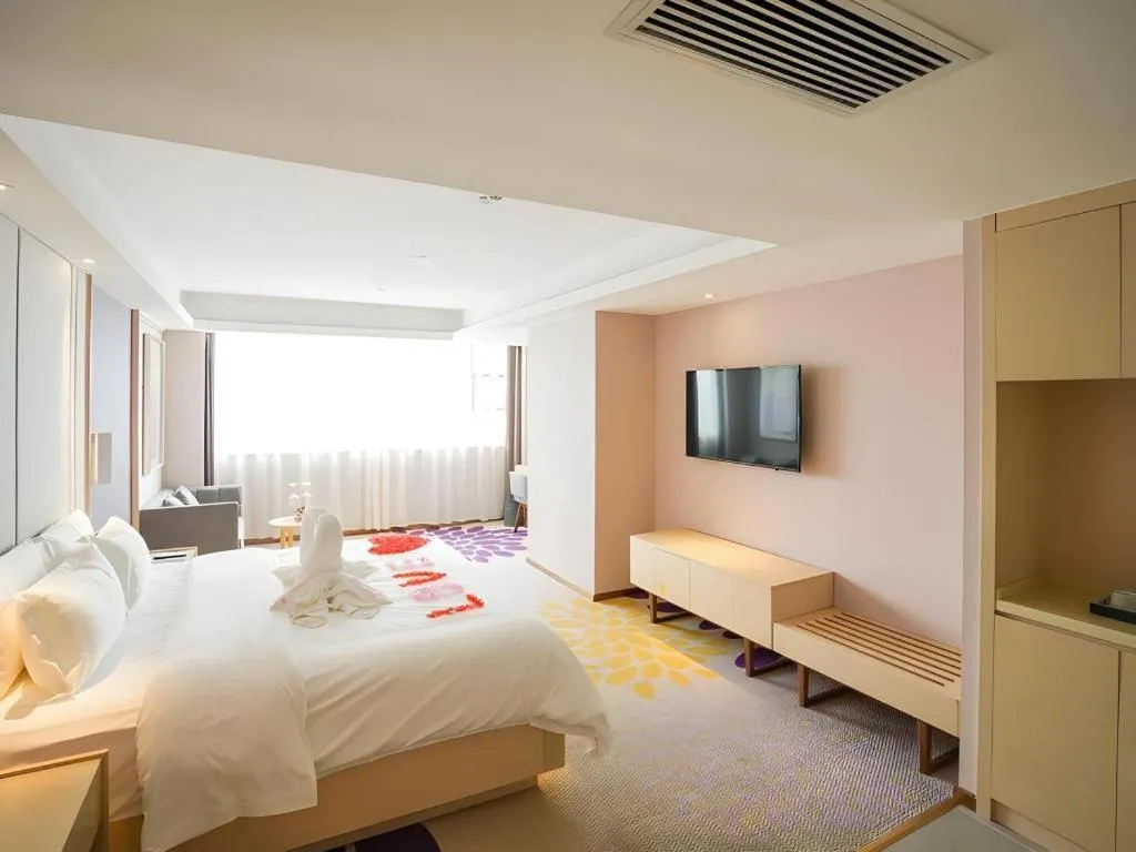 Bed in Lavande Hotel Wuhan Jianghan Road Jiqing Street