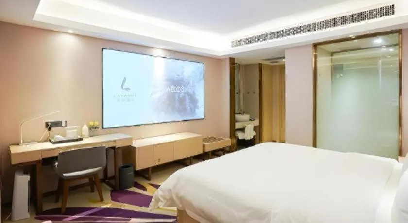 Bed in Lavande Hotel Wuhan Jianghan Road Jiqing Street