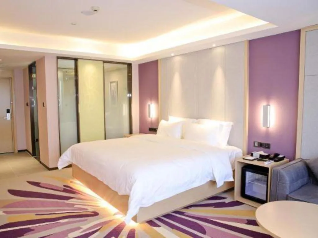 Bed in Lavande Hotel Maoming High-speed Railway Station Xinfu Road
