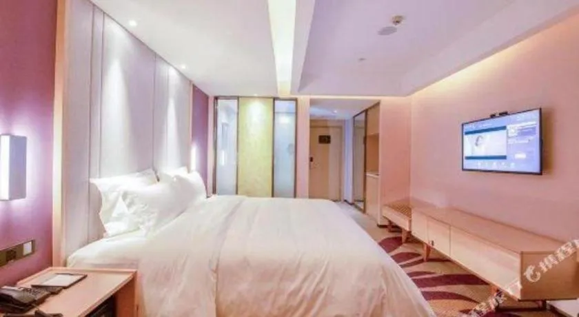 Bed in Lavande Hotel Maoming High-speed Railway Station Xinfu Road