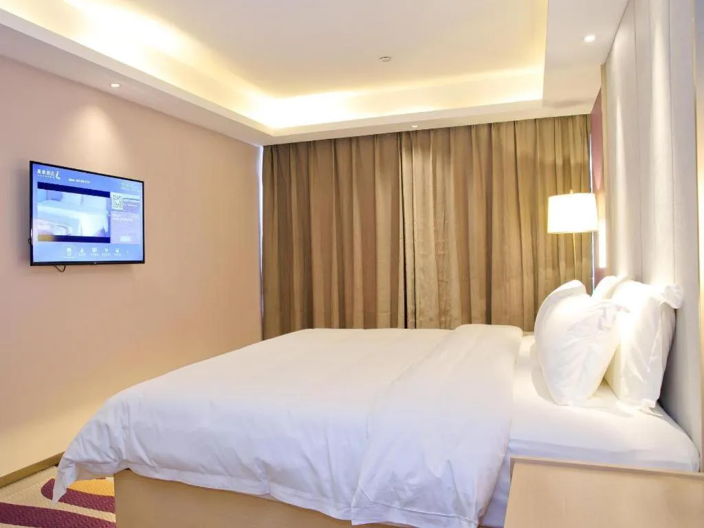 Bed in Lavande Hotel Maoming High-speed Railway Station Xinfu Road