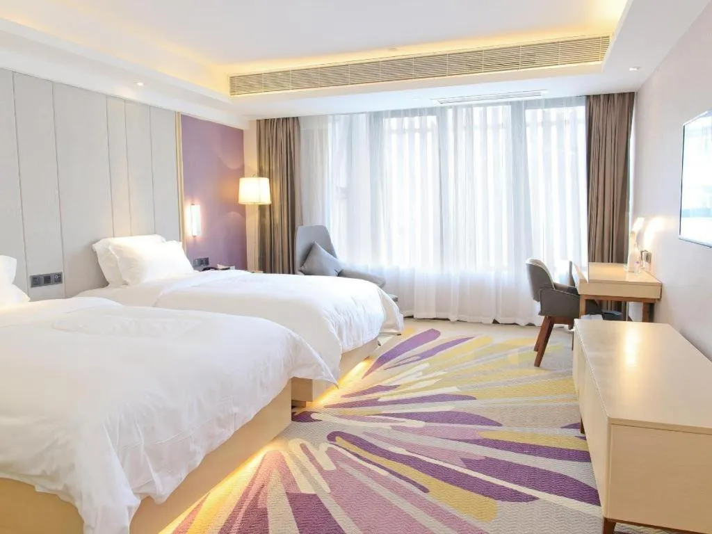 Bed in Lavande Hotel Maoming High-speed Railway Station Xinfu Road