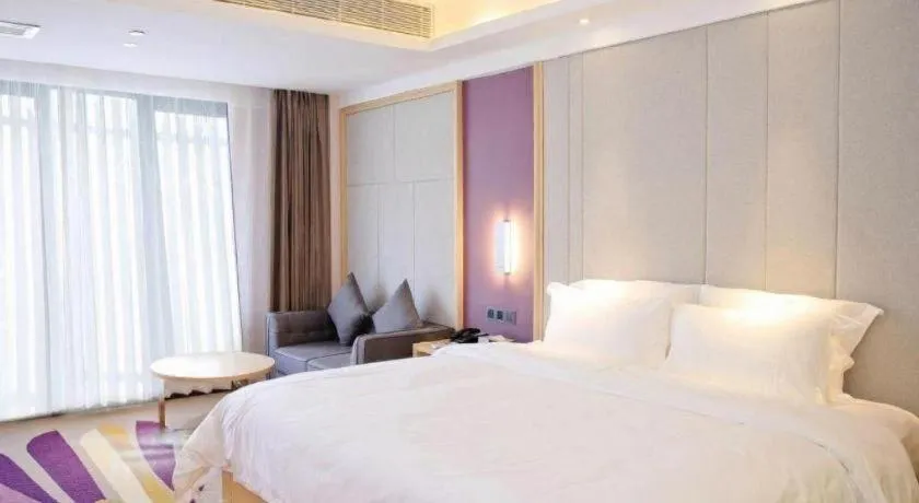 Bed in Lavande Hotel Maoming High-speed Railway Station Xinfu Road