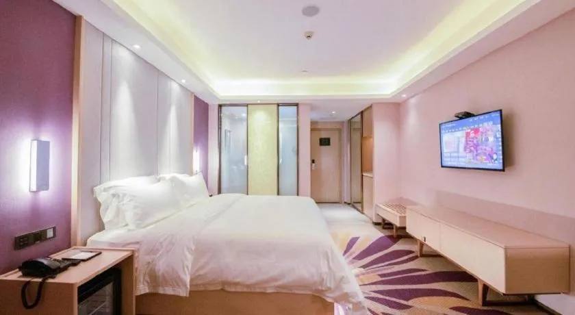 Bed in Lavande Hotel Maoming High-speed Railway Station Xinfu Road