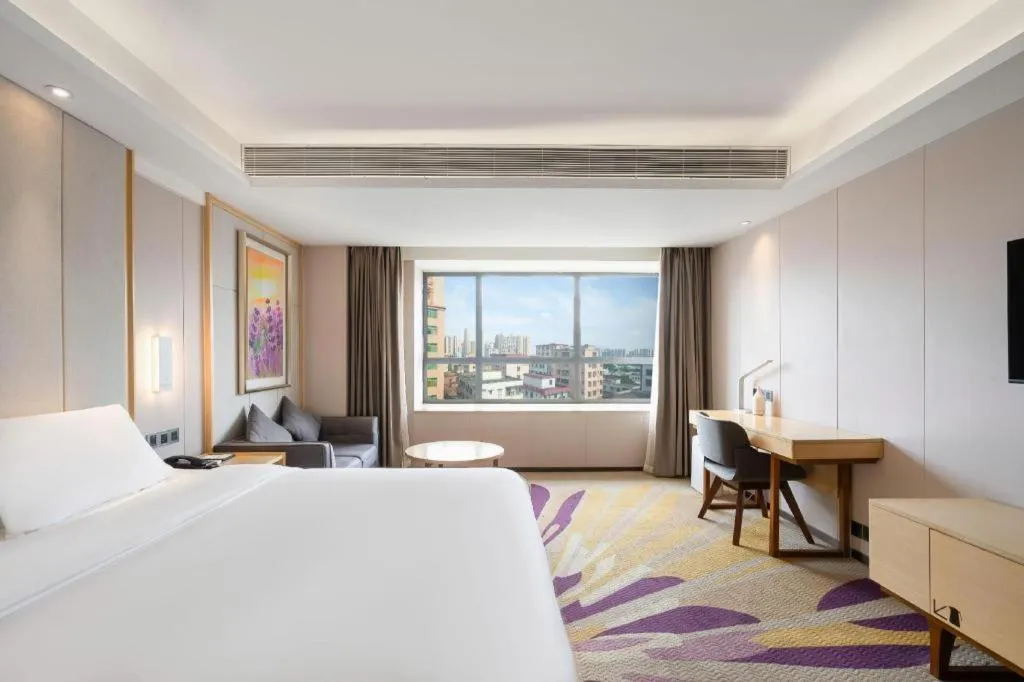 Bed in Lavande Hotel Maoming High-speed Railway Station Xinfu Road