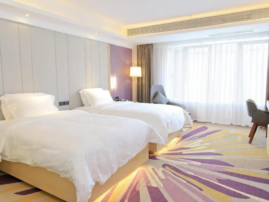 Bed in Lavande Hotel Maoming High-speed Railway Station Xinfu Road