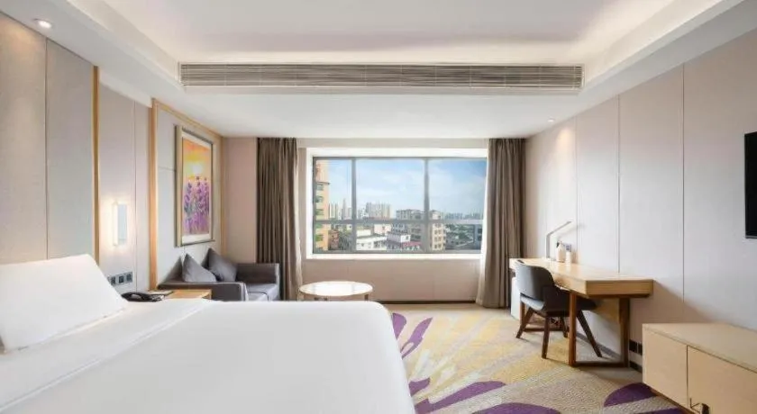 Bed in Lavande Hotel Maoming High-speed Railway Station Xinfu Road