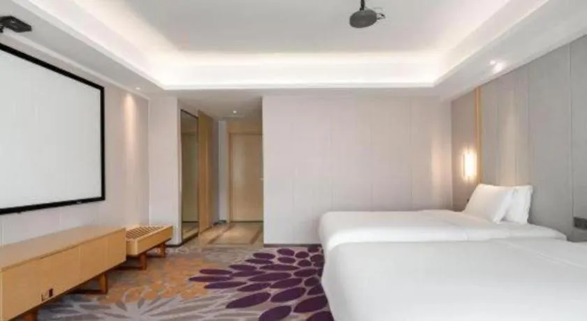 Bed in Lavande Hotel Maoming High-speed Railway Station Xinfu Road