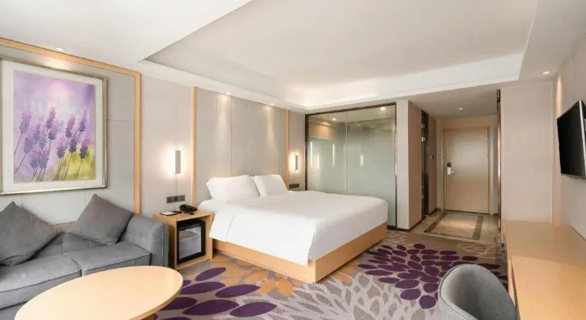 Bed in Lavande Hotel Maoming High-speed Railway Station Xinfu Road