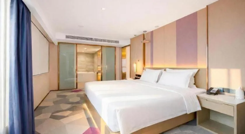 Bed in Lavande Hotel Xuchang Pangdonglai Hengdajinhui Plaza