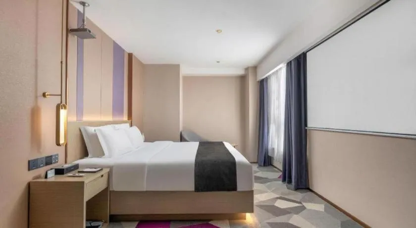 Bed in Lavande Hotel Xuchang Pangdonglai Hengdajinhui Plaza