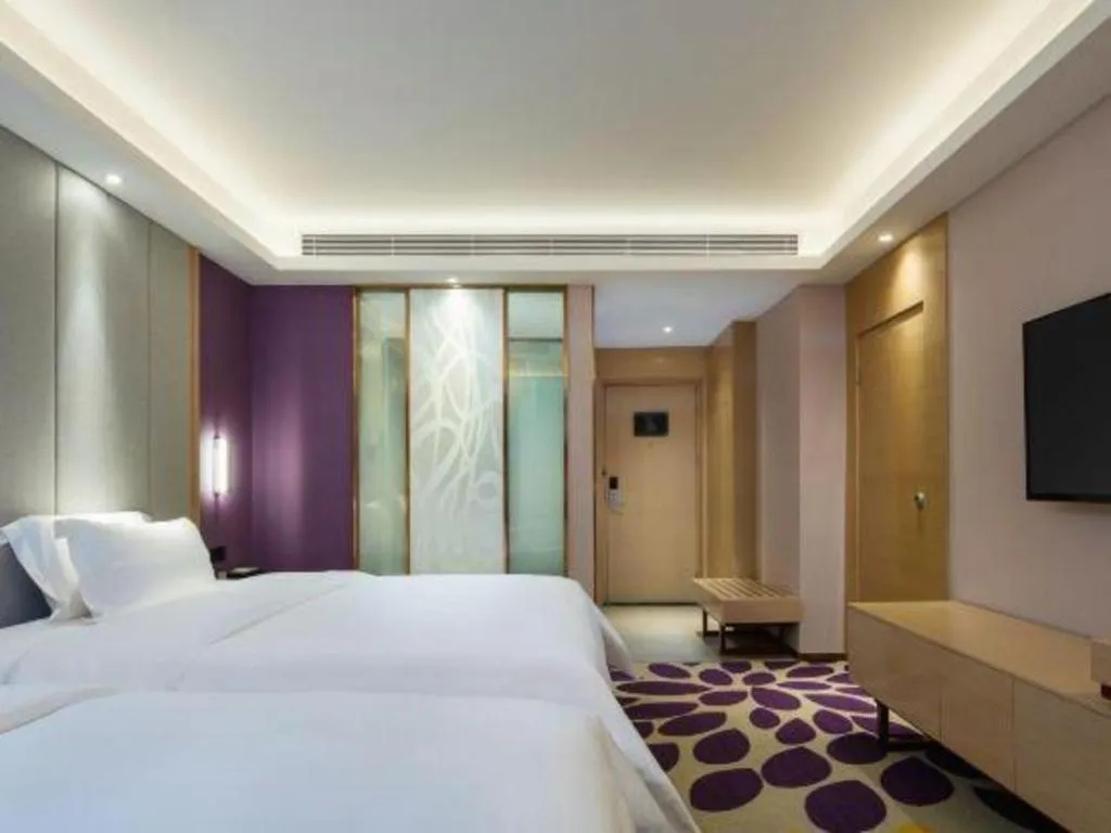 Bed in Lavande Hotel Shanwei Haifeng Fenghuang New City Tianhong Plaza