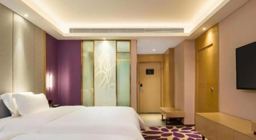 Bed in Lavande Hotel Shanwei Haifeng Fenghuang New City Tianhong Plaza